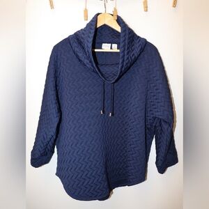 ZENERGY by Chicos Cowl Pull over